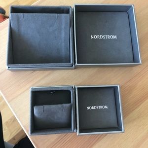 Nordstrom earring boxes small and large